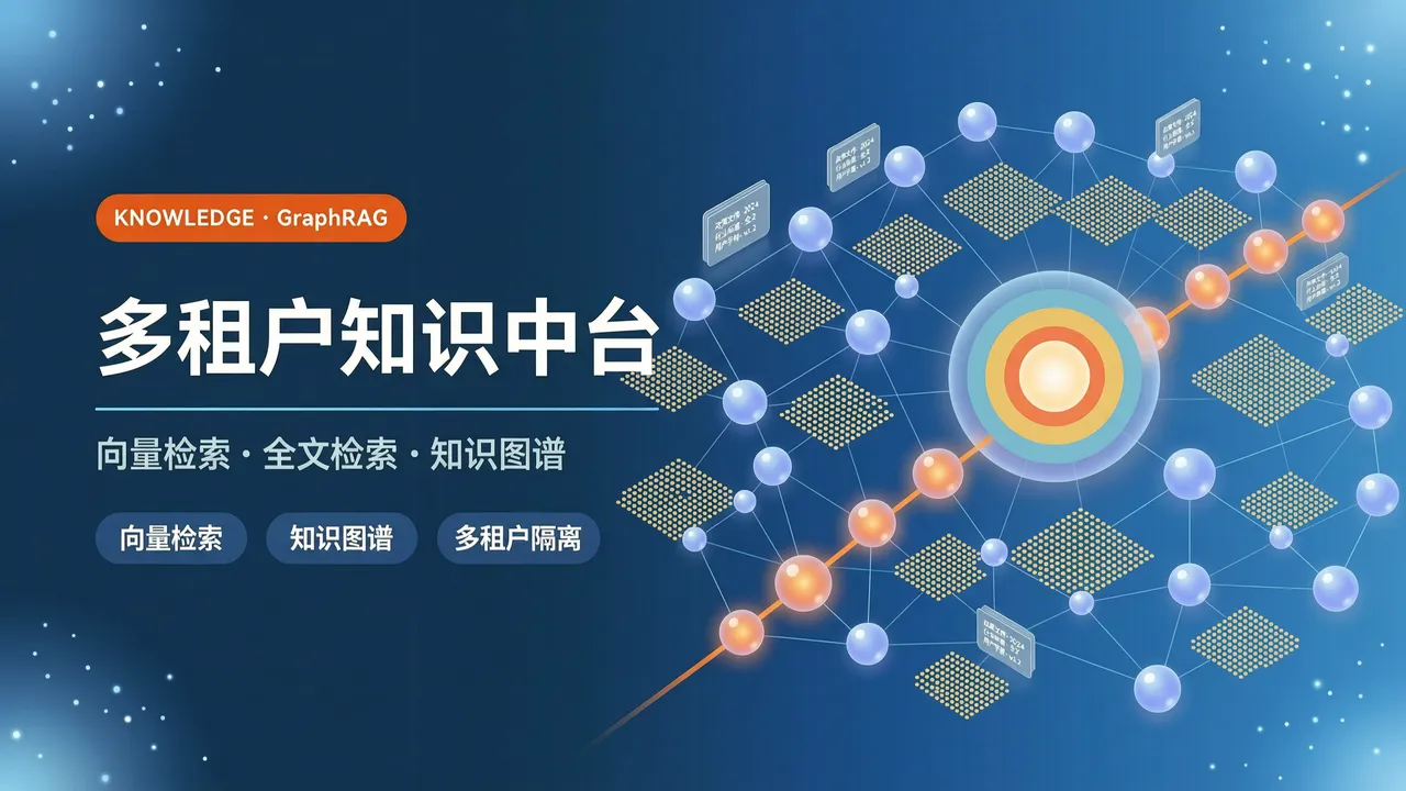 GraphRAG 知识中台 产品界面截图